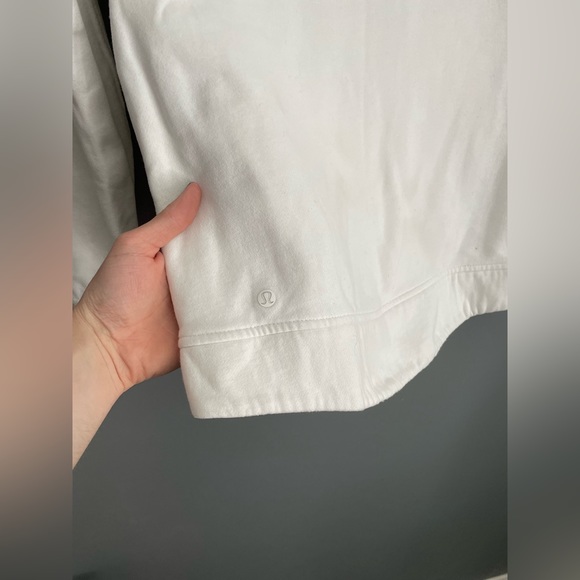 Lululemon Fleece Be True Crew Neck Sweater Womens Size Medium - Picture 5 of 5